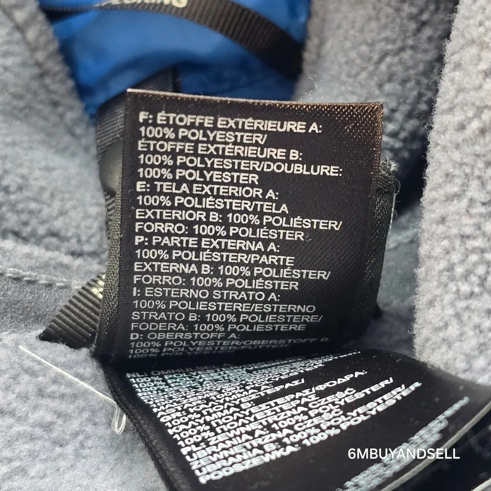 The North Face HyVent Atlas Triclimate Jacket Gray Blue LG 3-in-1‎ Large